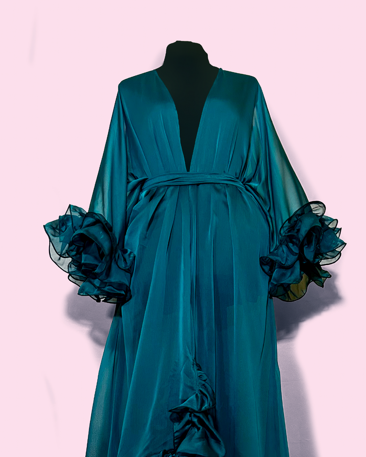 RUFFLES/JADE - CHIFFON