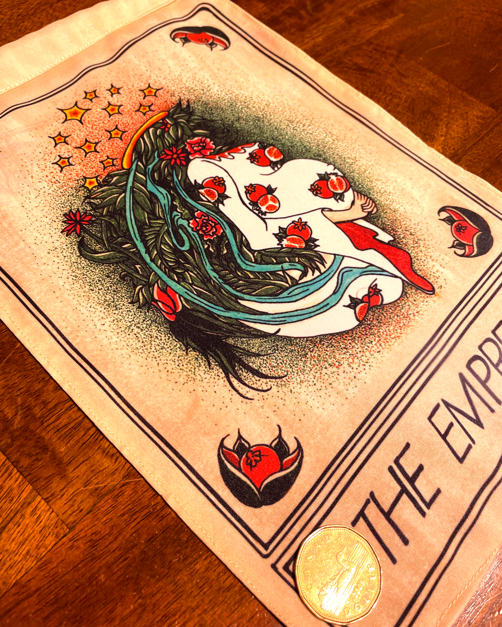 The Empress Card - Tapestry (7.75X11")